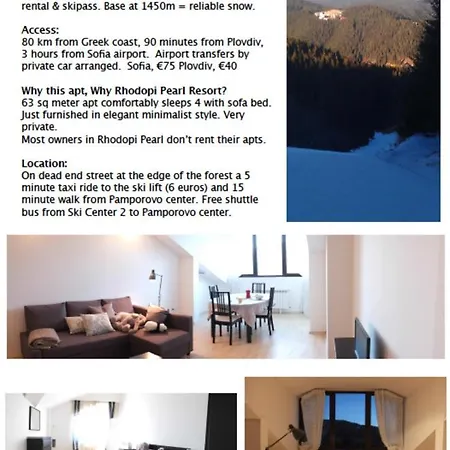 Mtn View - Sleeps4 Petok 5 Min Lift Appartement *